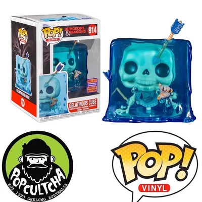 $24.99 • Buy Dungeons & Dragons - Gelatinous Cube (Blue) Pop! Vinyl Figure (2023 Wondrous)