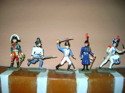LOT De Petits Soldats En Plomb – Collection Vintage – Nombreux Morceaux