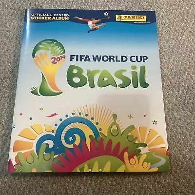 Panini World Cup Brasil 2014 Football Sticker Album 100% Complete Excellent • £5.50
