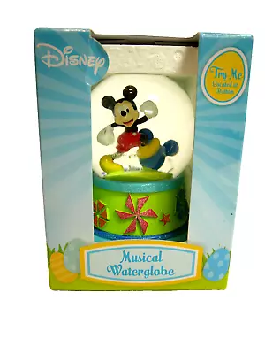 Disney Musical Waterglobe NEW In Box Mickey Mouse • $24.99