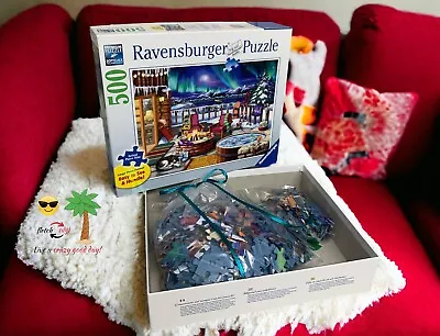 Ravensburger Northern Lights 500 Piece Large Format Jigsaw Puzzle /100% Complete • $24.77