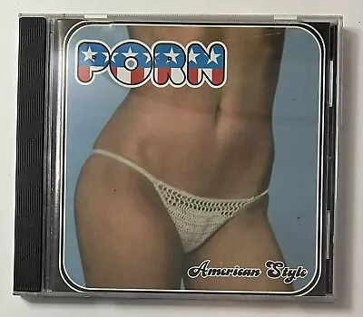 The Men Of Porn CD Porn American Style 1999 Man's Ruin Records - Fast Free Ship • $19.90