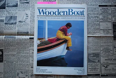 WoodenBoat Magazine  Sprit Rig Basics  Jul / Aug 1989 No. 89 M-076 • $16.32