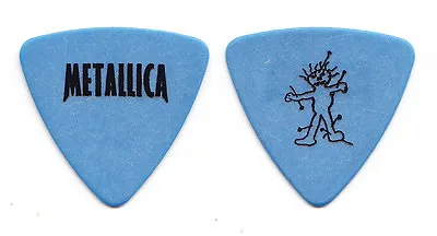 Metallica Jason Newsted Voodoo Doll Blue Bass Guitar Pick - 1998 Tour • $29.99