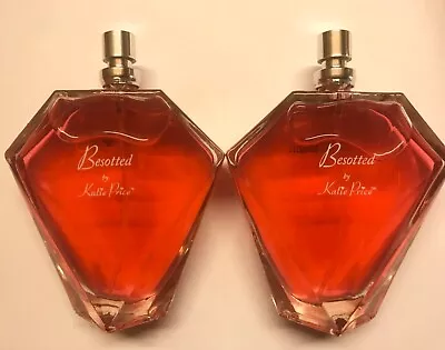 Katie Price Besotted 2 X 100ml Edp Spray     Uncartoned - Unused - No Cap • £9.95