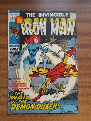 Iron-Man 42 1971 VG- • £5