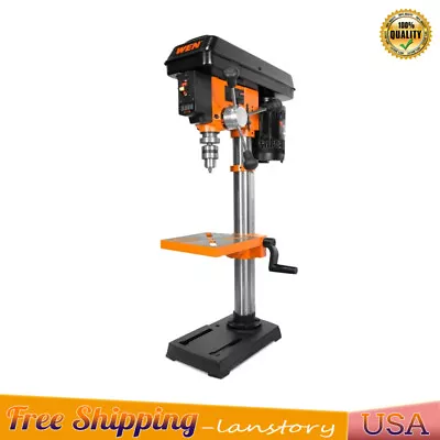 10 In Variable Speed Cast Iron Benchtop Drill Press Laser Induction Motor 5-Amp • $201.15