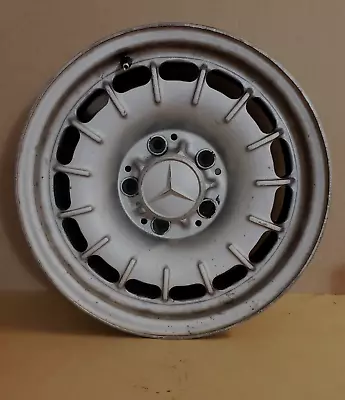 1972-1985 MERCEDES R107 450SL 380SEL 14x6.5 WHEEL RIM 15-SPOKE OEM 1084001002 • $75