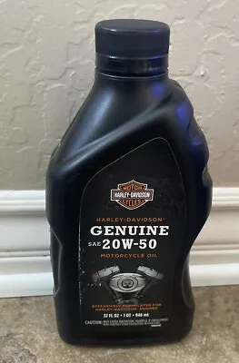 SAE20W-50 Genuine Harley Davidson Motorcycle Oil • $25