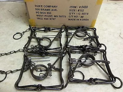 4   Duke 110 Body Grip Traps Trapping Weasel Muskrat Mink 0400 Nuisance Control • $36.95