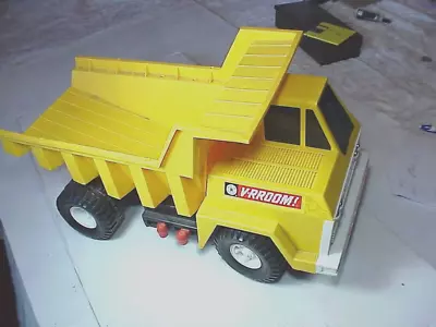 Vrroom Mattel Toy Dump Truck Motor Sound Works Runs Dump Works Like Tonka Nice • $50