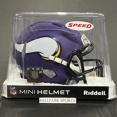 Minnesota Vikings Speed Mini Helmet Riddell NFL Licensed Brand New! • $32.99