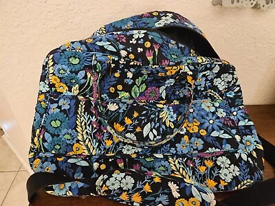 Vera Bradley Large Traveler Duffel Bag Blue Paisley • $29