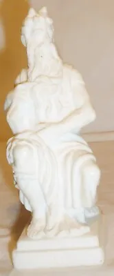 Vintage Alabaster G. Ruggeri Horned Moses Figurine Italy • $16