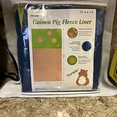 Guinea Pig Fleece Liner  - Liner For Guinea Pig Cage • $22