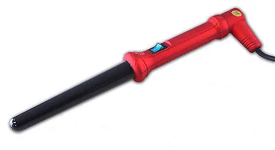 Yogi  Professional Soft Touch Red Conical Hair Styling Wand + Glove • £19.88