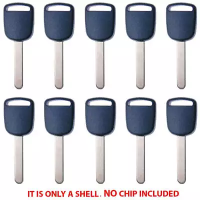 Key Shell Case Compatible With Honda Uncut Blade Non Chip HO01-SVC  (10 Pack) • $23.48