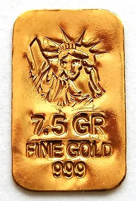 GOLD APPROX 1/2 GRAM (24K PURE GOLD BULLION BAR 999 FINE PURE GOLD G27 • $76.93