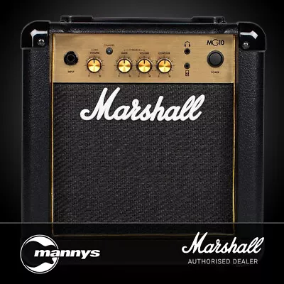 $119 • Buy Marshall MG10G MG Gold Series 10W Guitar Amplifier Combo