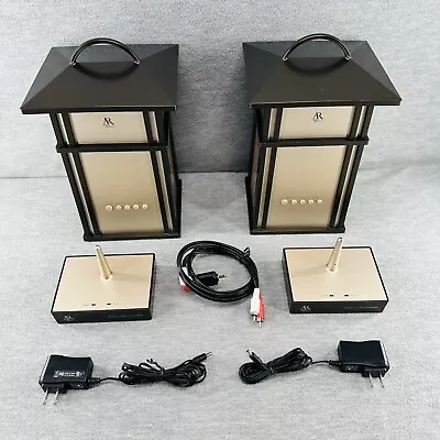 $89.99 • Buy ACOUSTIC RESEARCH AW825 - Portable Outdoor Wireless Speaker X2 Transmitter X2