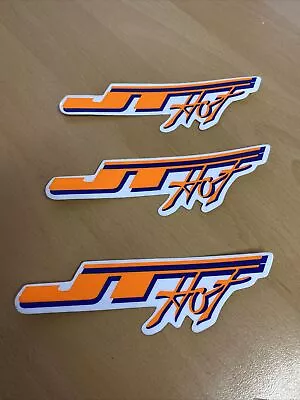 Genuine Nos Vintage JT Racing Hot Decals Stickers Motocross X3 Dogger Johnson • $46.85