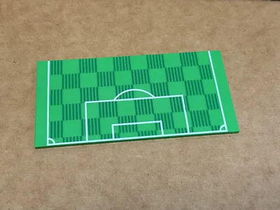 LEGO Parts - Bright Green Tile 8 X 16 Soccer Pitch Goal Box - No 90498 - QTY 1 • $15.30