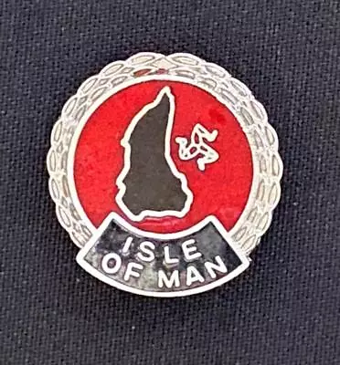 Isle Of Man Tt Vintage Motorcycle Racing Sidecar Bike Enamel Lapel Pin Badge • $44.21