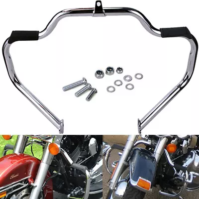 Mustache Highway Engine Guard Crash Bar For Harley Road King Street Glide 09-Up • $81.73