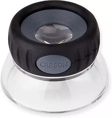 Carson Lumiloupe Plus 10.5X Power Focusable Stand Loupe Magnifier (LO-10) • $15.50