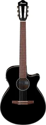 Ibanez AEG50NBKH Black Gloss Acoustic Electric Nylon String Guitar • $329.99