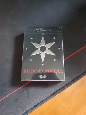 2012 De'vo Blood Metal Playing Cards Deck USPCC Sealed 1st Edition • $14.99