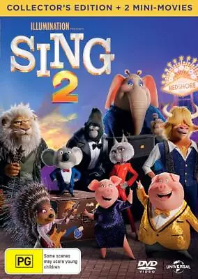 Sing 2 Dvd New & Sealed 060422 Free Post • $18.90