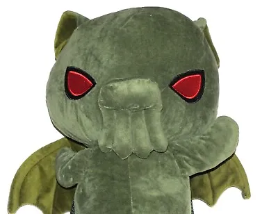 Halloween Purse Cthulhu Monster Green Stuffed Animal Backpack Bag Plush Doll • $38