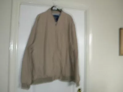 £4 • Buy Men's Atlantic Bay Beige Cotton/polyamide Lined Jacket Size Xxl