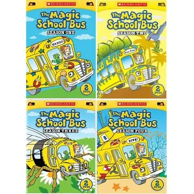 The Magic School Bus Complete Series Collection DVD Set (Seasons 1-4) NEW/SEALED • $39.95