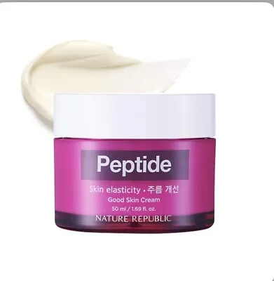 NATURE REPUBLIC Good Skin Peptide Cream 50ml  Daily Moisturizing Cream • $22