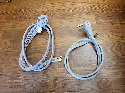 Two  30A 3-Prong Power Cord Whips. All Conventional Dryer Or Range 3 Wire 30 Amp • $24.99