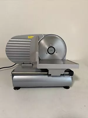 Rare Electric Food Slicer Q228 Meat Slicer 165W 120V Adjustable Size • $84.96