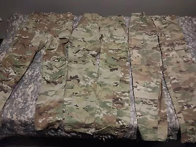 Lot Of 3 USGI Army Camouflage Combat Uniform Pants Trousers Sm/Reg Multicam • $35