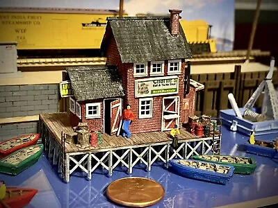 KIT - Charlie's Bait & Tackle N Scale (1:160) SME Craftsman Snugg Harbor Series  • $78.57