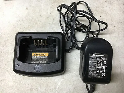 OEM Desktop Charger RLN6332A For Motorola CP110 RDU RDX Radios W/ Power Supply • $25