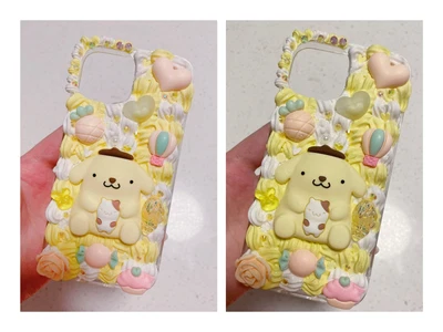 $45 • Buy Pompom Sanrio Cute Kawaii Decoden Phone Case