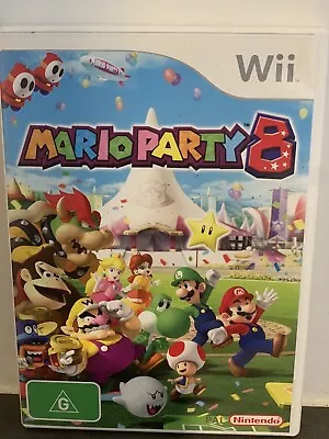 Mario Party 8 (Nintendo Wii 2007) Complete With Manual • $26.88