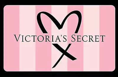 Victoria Secret Gift Card $50 Bra Panties Apparel Beauty Wear Accessories • $42