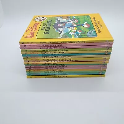 VTG Walt Disney Fun To Read Library Lot Of 17 Books Missing Vol 10 And 11 • $30