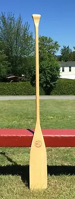 $54.99 • Buy GREAT Vintage Wooden PADDLE 57  W/ LABEL Boat OAR Canoe