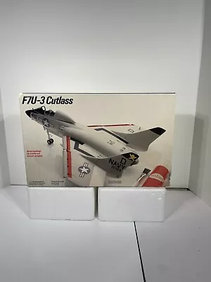 1988 VINTAGE TESTORS FUJIMI 1/72 VOUGHT F7U-3 CUTLASS #345 MODEL KIT  Open Box • $30