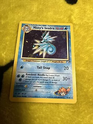 Pokemon Gym Heroes Misty’s Seadra 9/132 LP-NM • $5