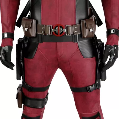 Deadpool 2 Cosplay Props Gloves Costume Accessories Battle Belt Holsters  • $110.79