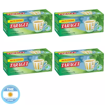 Mate Cocido Taragui 25 Saquitos (pack Of 4 Units) • $29.50